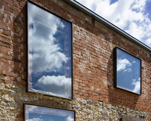 estudio castillo oli builds la ruina habitada within derelict structure