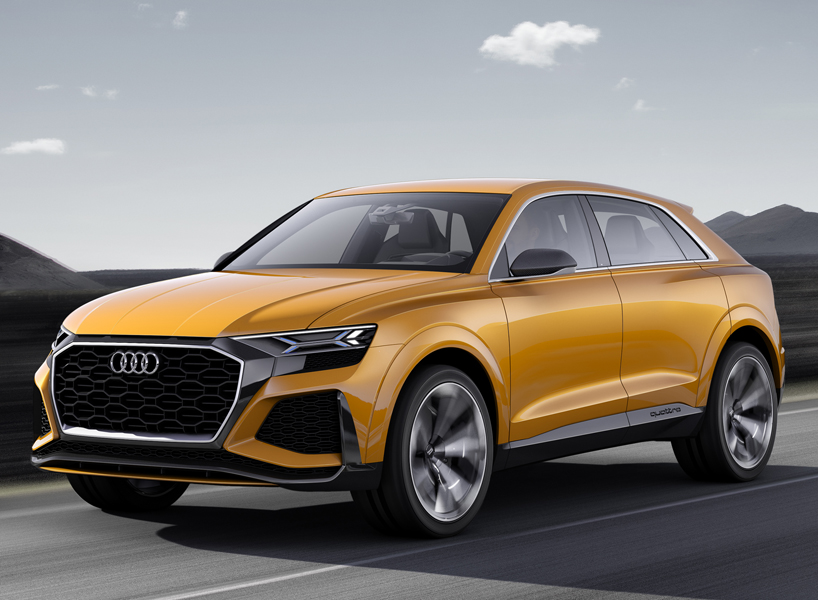 AUDI Q8 sport concept SUV designboom