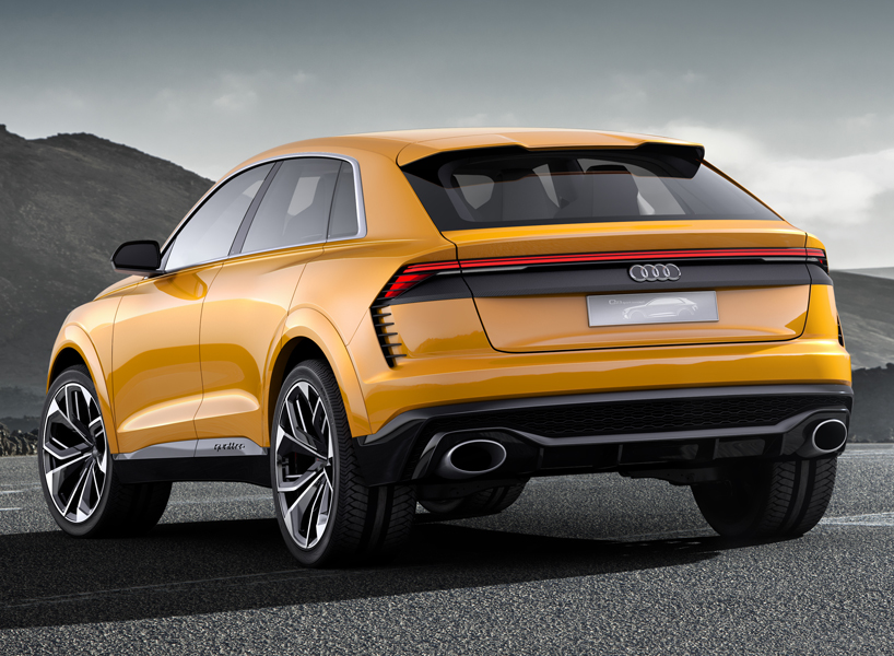 AUDI Q8 sport concept SUV designboom