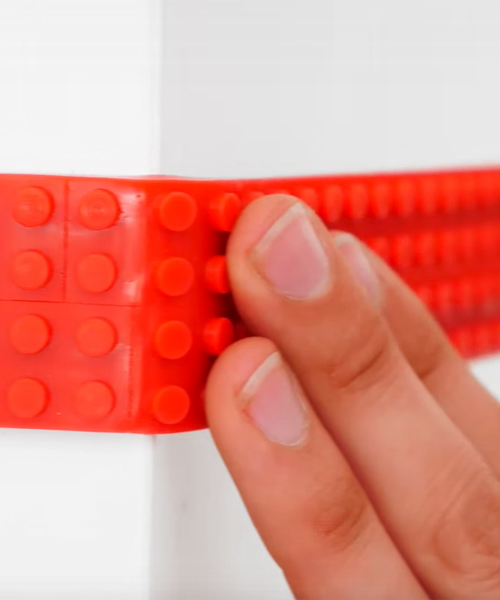 LEGO tape turns virtually any surface into a toy brick building base