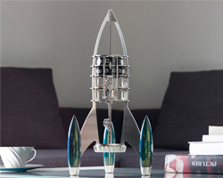 MB&F + l'epée 1839's destination moon clock captures science fiction fantasies