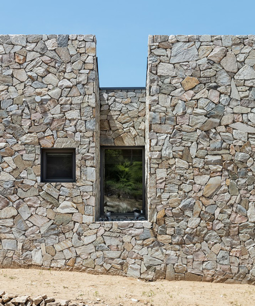 OBBA builds up stone house for elderly couple in the korean countryside