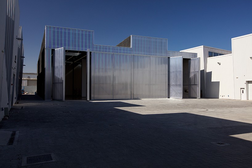 OMA dubai alserkal avenue concrete designboom