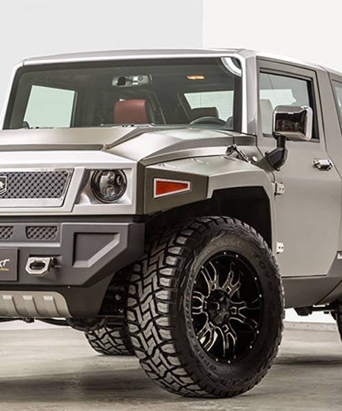 the USSV rhino XT is a luxury SUV built for the streets