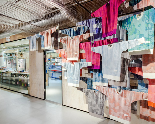 adidas pop-up store knits bespoke garments based on a scan of your body