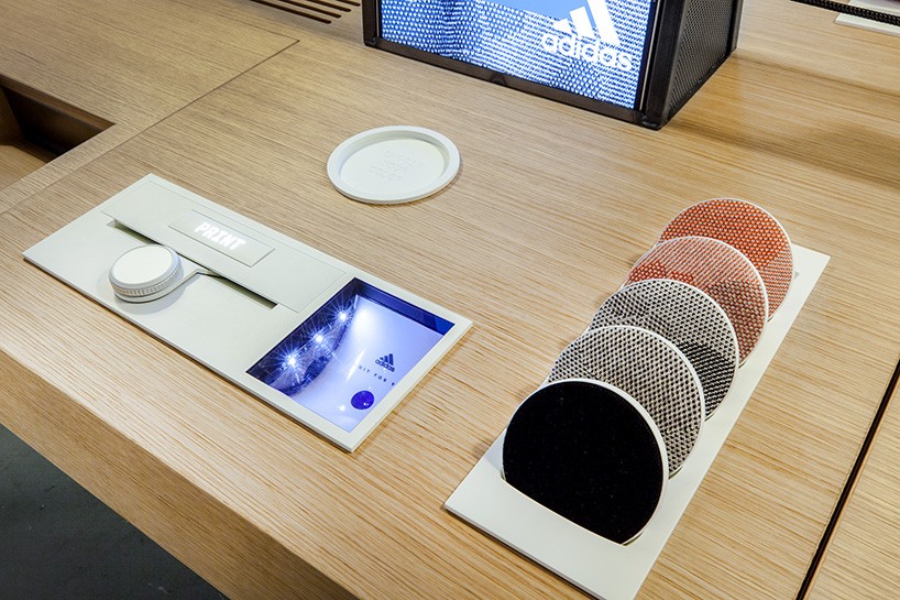 adidas store knits bespoke garments based on a scan of body
