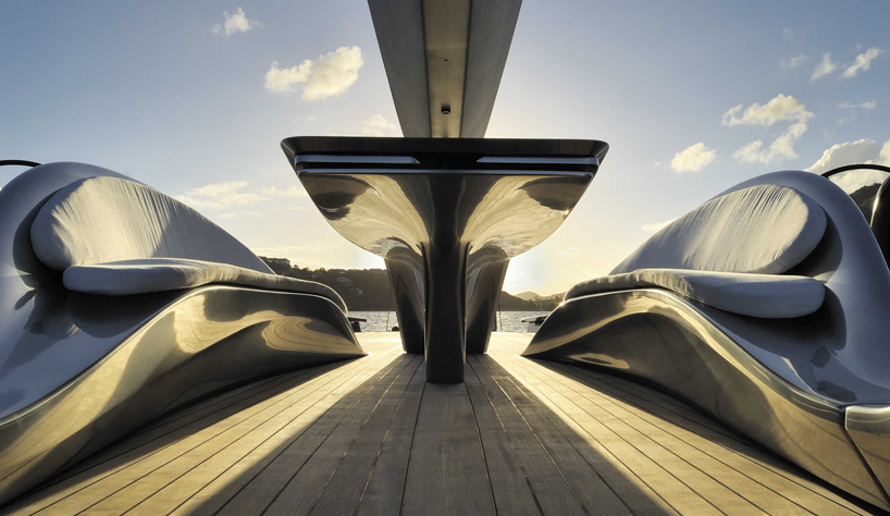 angels share superyacht designboom