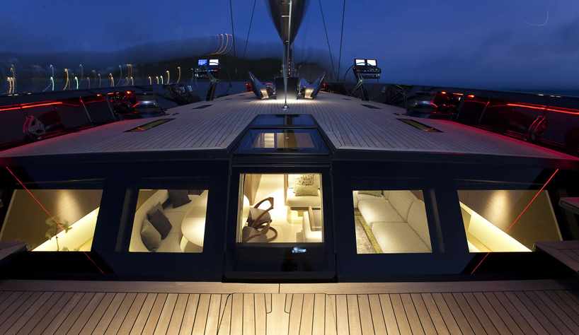angels share superyacht designboom