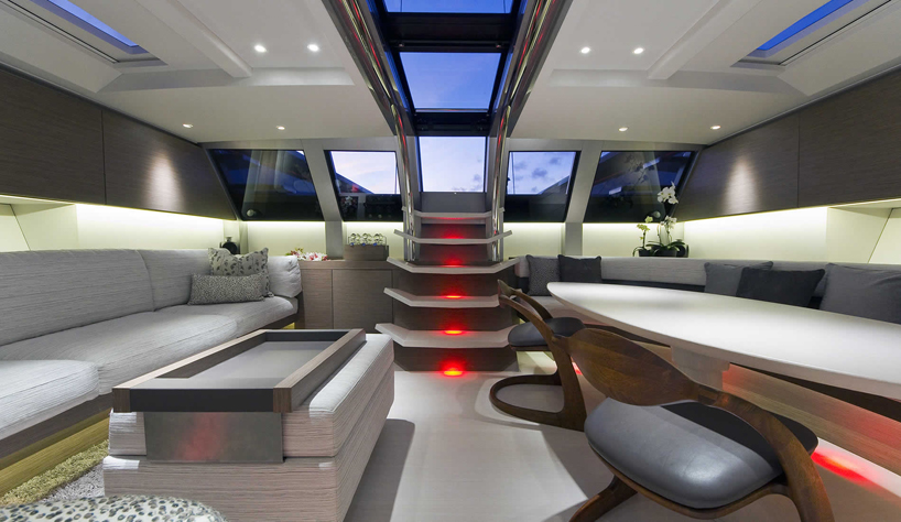 angels share superyacht designboom