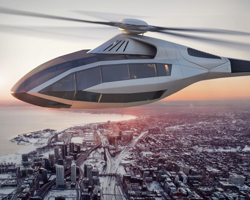 the bell FCX 001 helicopter concept