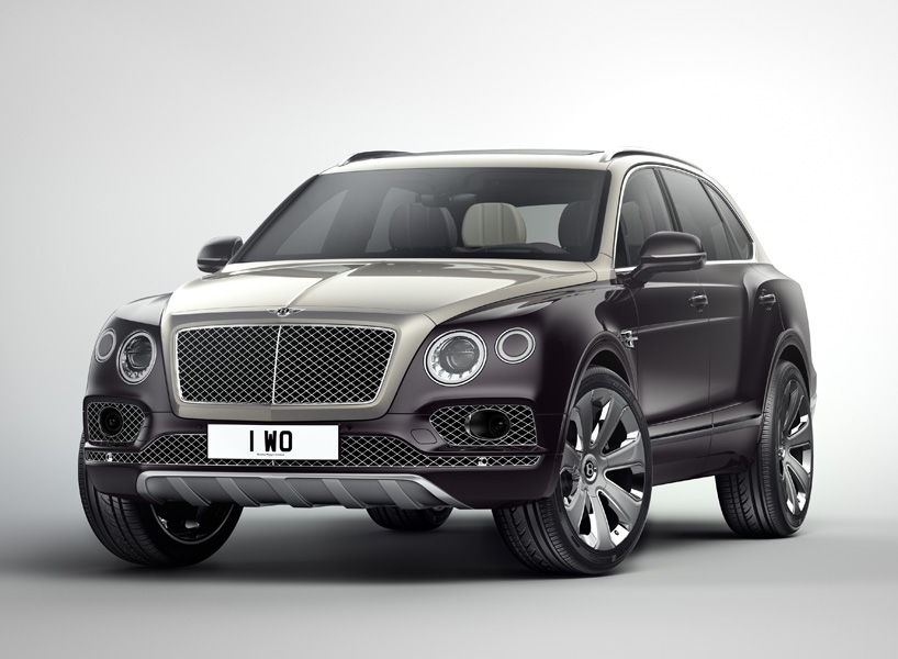 bentley bentayga mulliner luxury SUV designboom