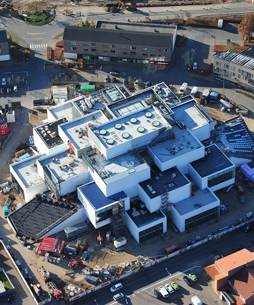 bjarke ingels-designed LEGO house takes shape ahead of september opening