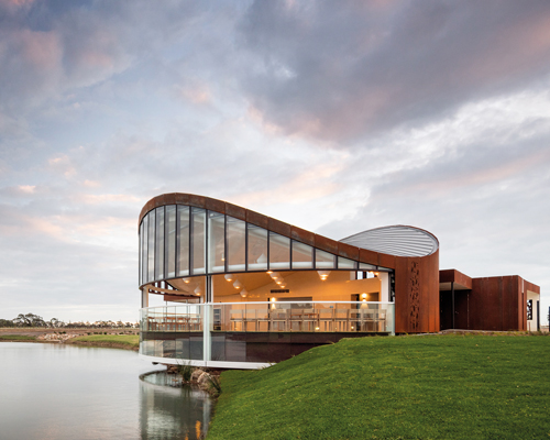 BVN plans bunurong memorial park in australia as a series of garden vistas