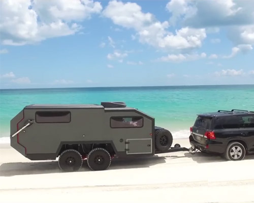 bruderX EXP 6 off-road camper adds a sense of luxury to the great outdoors