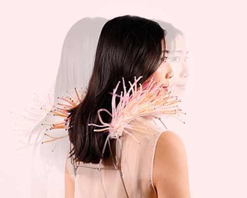 'ripple' wearable extension uses sensory data to stir seduction