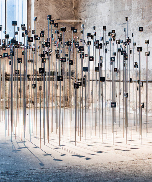 schunck + dölker explore time through a giant array of quartz clock movements