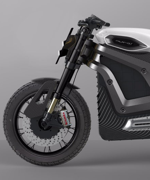 the italian volt lacama electric custom motorcycle
