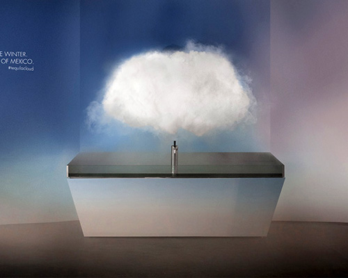 mexico tempts tourists with a cloud that literally rains tequila