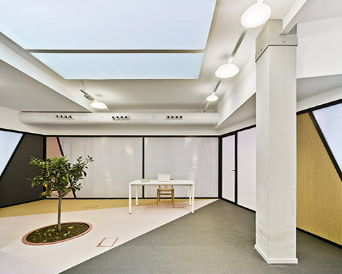 laura ortín adds a zest of colors to LANO FRUITS' office space in murcia