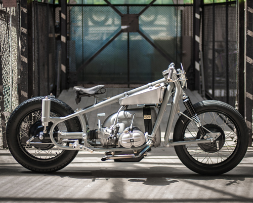 l'etonnante custom BMW motorcycle by st. brooklyn