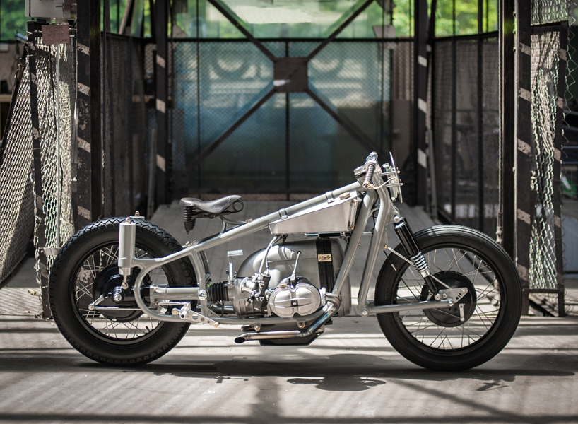 l'etonnante custom BMW motorcycle st brooklyn designboom