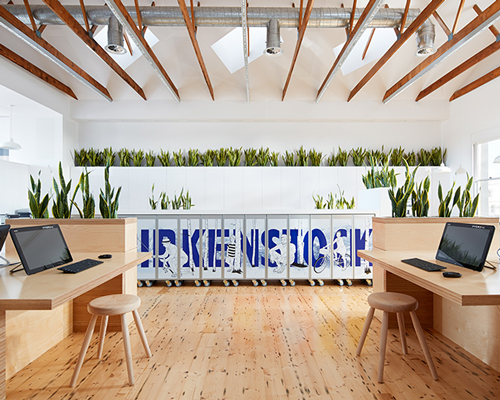 birkenstock australia HQ designed with greenery and sustainability at its core