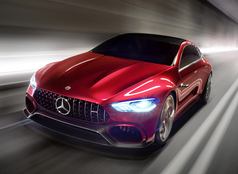 mercedes benz AMG GT concept car designboom