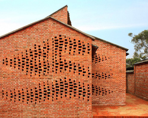 M.O.D.E.S constructs chinese ancestral hall based on digitized brick patterns