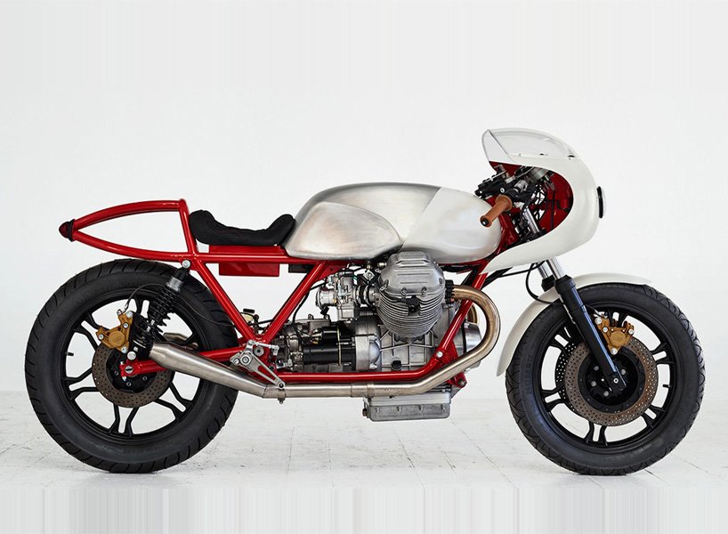 moto guzzi air tail motorcycle death machines of london designboom