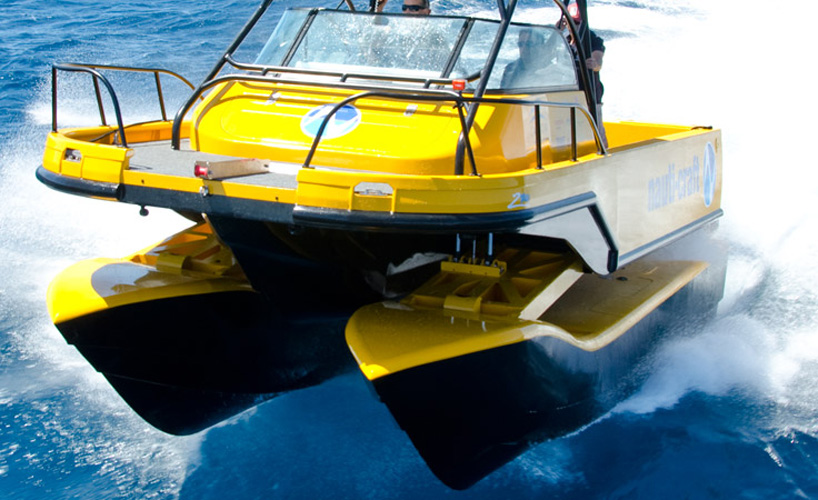 nauti craft suspension boat designboom