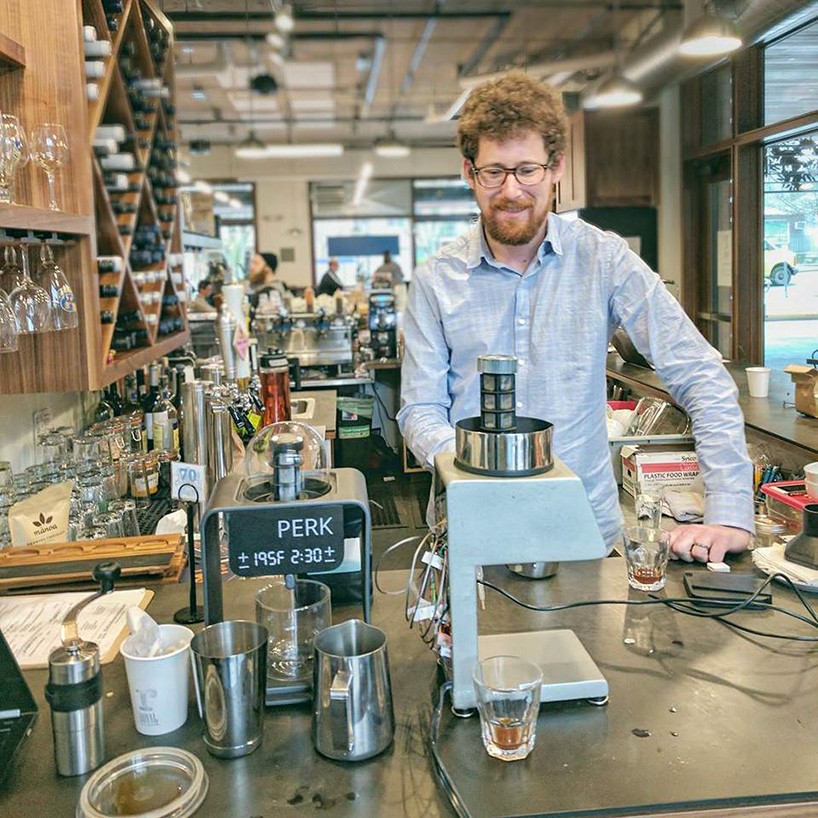 PERK 3D-printed coffee maker uses physics to brew the perfect cup