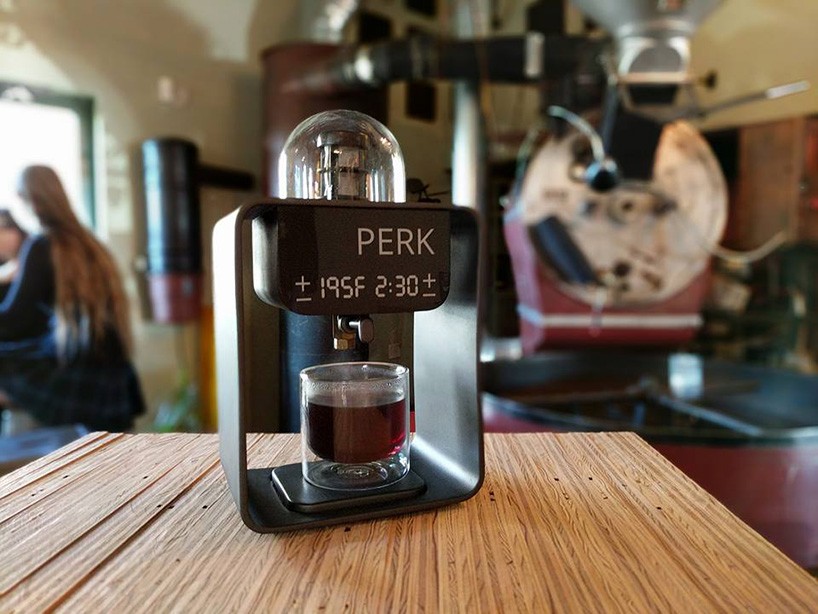 PERK coffee maker uses to brew the perfect cup