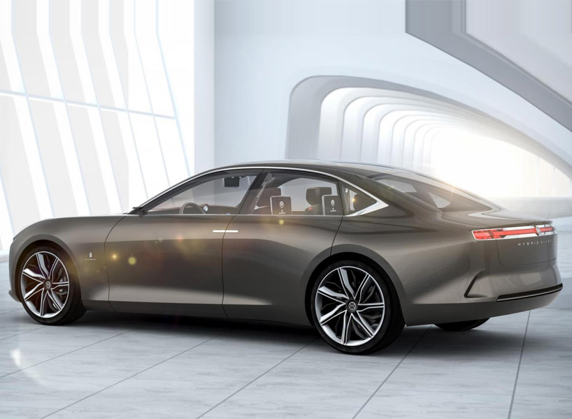 pininfarina H600 electric concept car designboom
