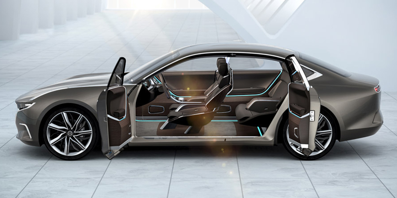 pininfarina H600 electric concept car designboom