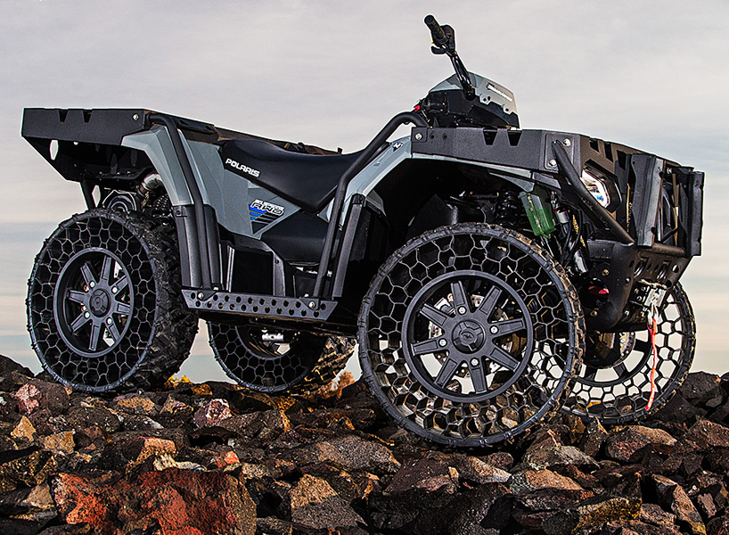 polaris sportsman WV850 H.O. ATV designboom