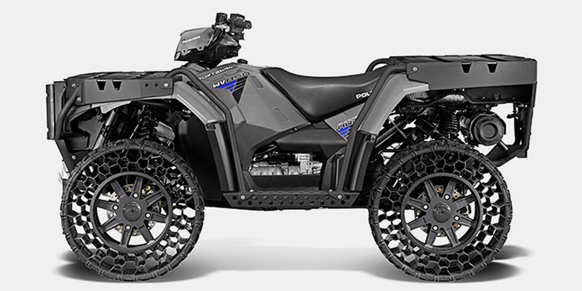 polaris sportsman WV850 H.O. ATV designboom