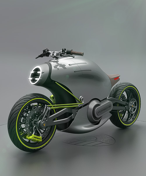the porsche 618 electric motorcycle concept