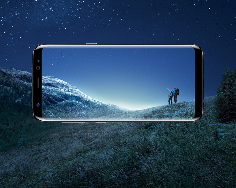 samsung s8 display rate