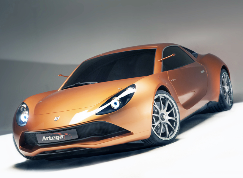 touring superleggera + artega create scalo superelettra electric three