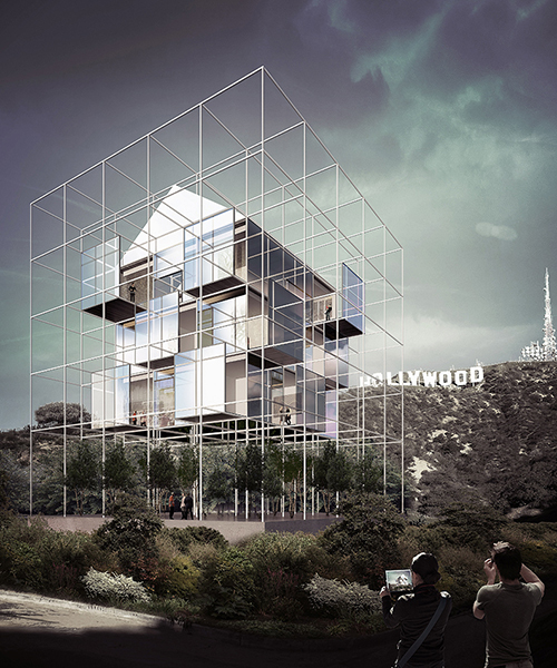 defrancesco+silva's 'breathing house' features a dynamic glass façade of sliding terraces