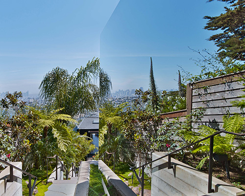 cass calder smith creates mirror-clad cube for ideation and escape