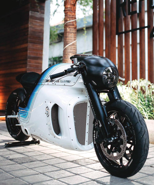 triumph ghost custom motorcycle by smoked garage