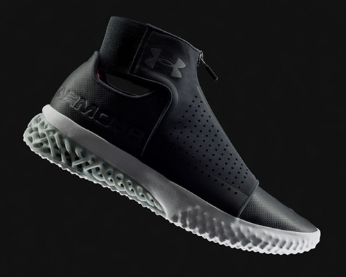 under armour unveil 3D-printed 'architech futurist' sneaker with lattice sole