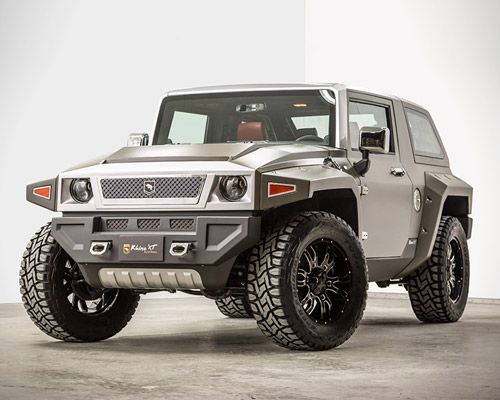 the USSV rhino XT is a luxury SUV built for the streets