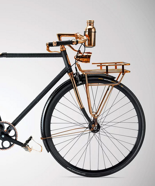 williamson wheelmen is a python-wrapped luxury bicycle from detroit