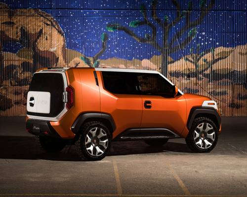 the toyota FT-4X concept is a multifunctional toolbox on wheels