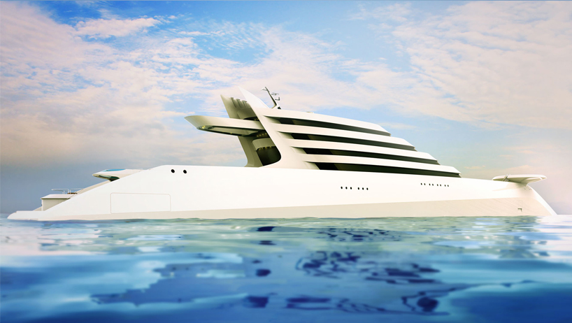 HBD studios conceptualizes 190-meter l'amage superyacht