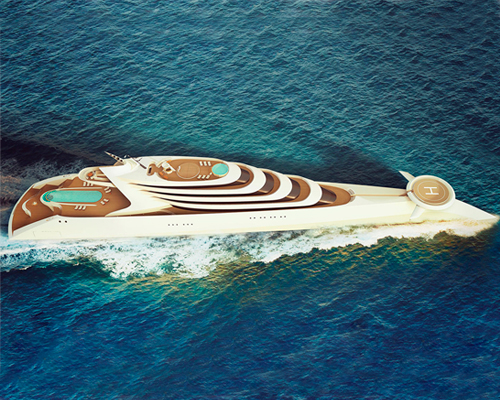HBD studios conceptualizes 190-meter l'amage superyacht