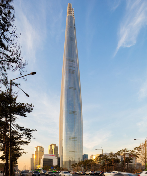 KPF's lotte world tower opens in seoul as fifth tallest in the world