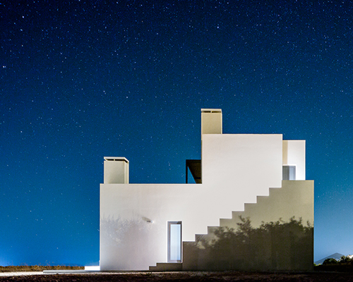 lantavos projects breaks down single rectangular volume to create greek house